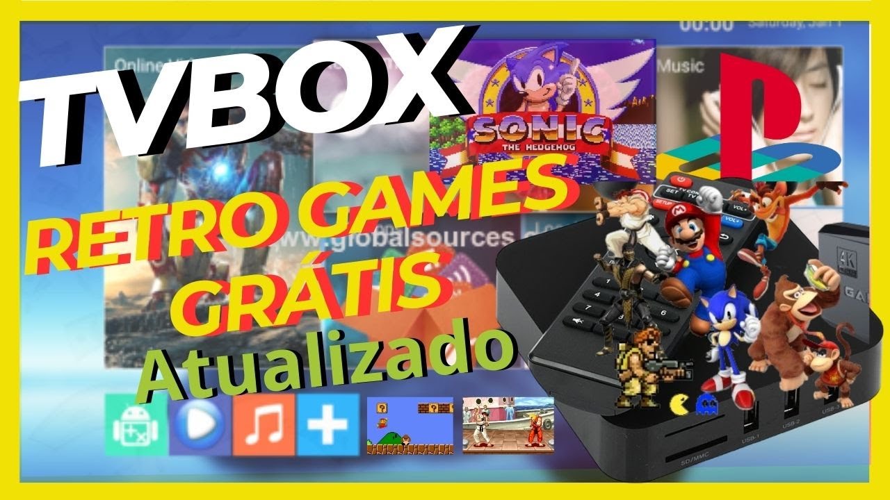 Aprenda a Jogar Games Retro no Seu TVBox do Zero! 2024 atualizado.