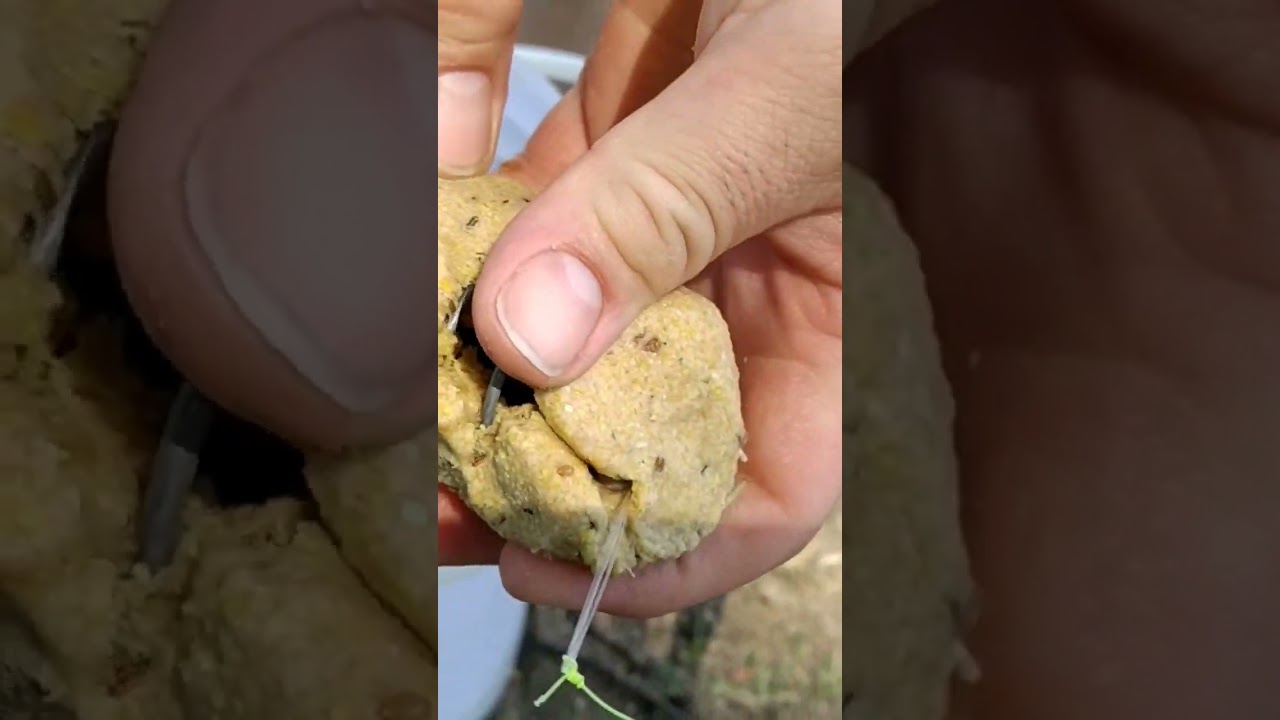 trampa coreana con masa para pesca de carpa,bagre,boga...