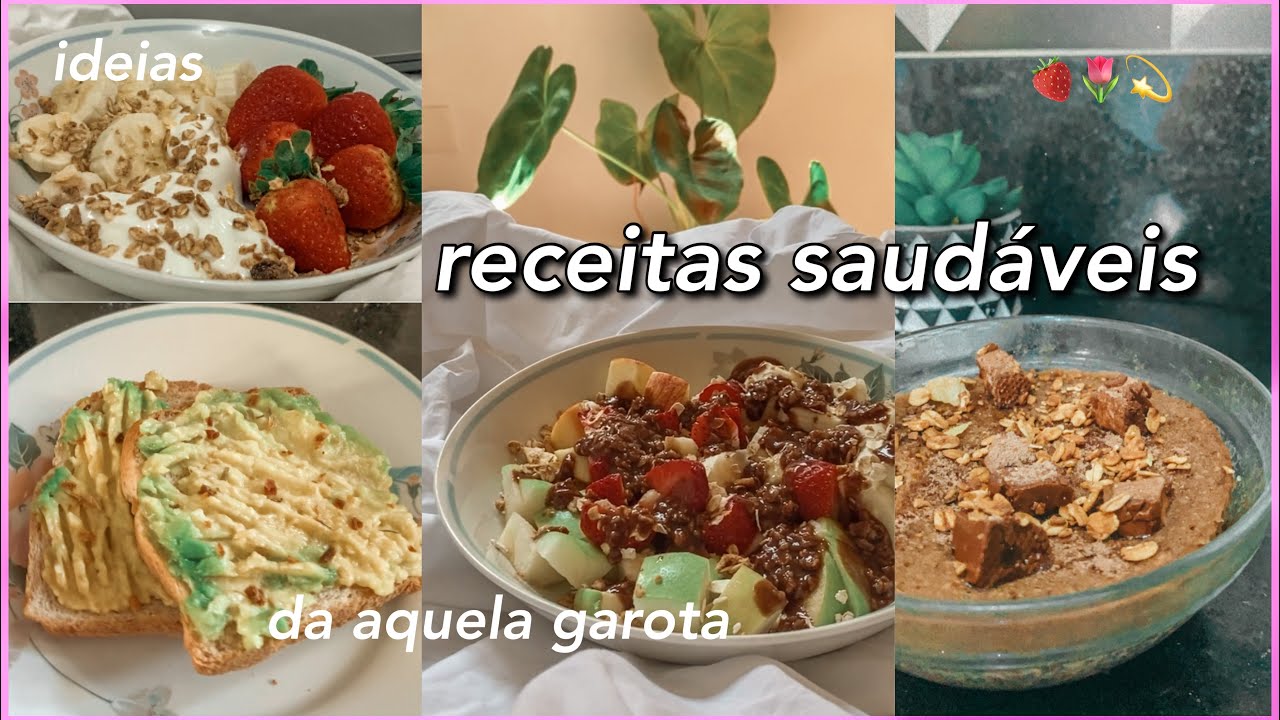 RECEITAS daquela garota SAUDÁVEIS|| barrinha de cereal, pão de queijo, brownie…