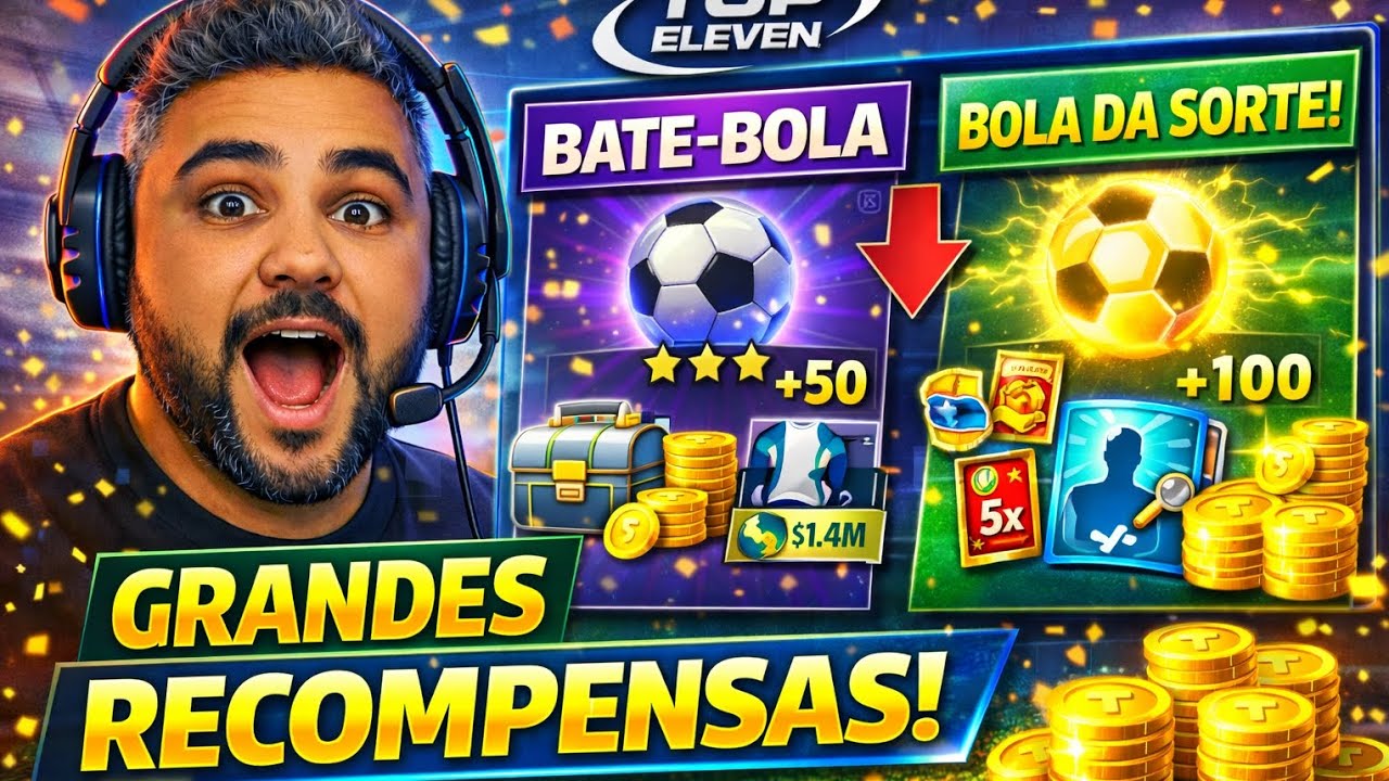 🔥 TOP ELEVEN: BATE-BOLA + BOLA DA SORTE | AS MELHORES PREMIAÇÕES DO EVENTO!