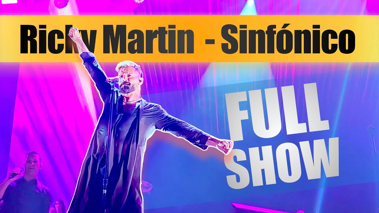 Ricky Martin - FULL SHOW (Symphonic / Sinfónico Tour, Locarno)
