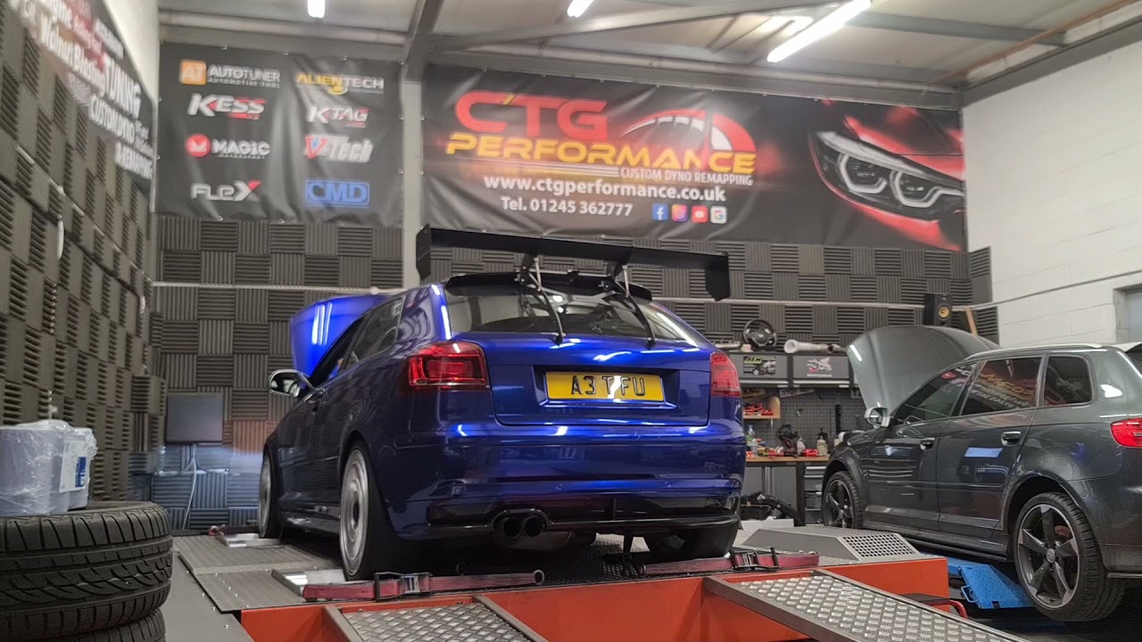 🔥Savage🔥 AUDI A3 3.2 24v VR6 Forged EFR 9180 Turbo DSG DQ500 Dyno Pull 