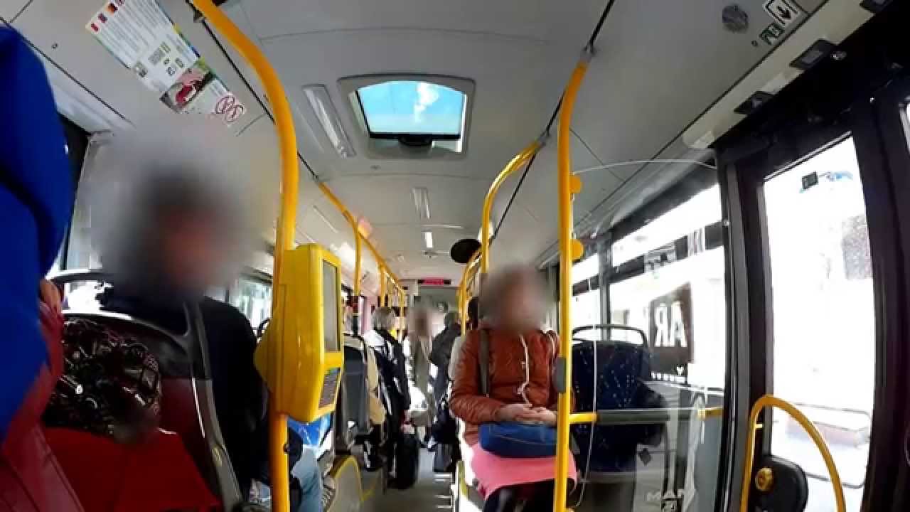 Inside MAN Lion's City A21 NL273 CNG FUNNY SOUND OF ENGINE