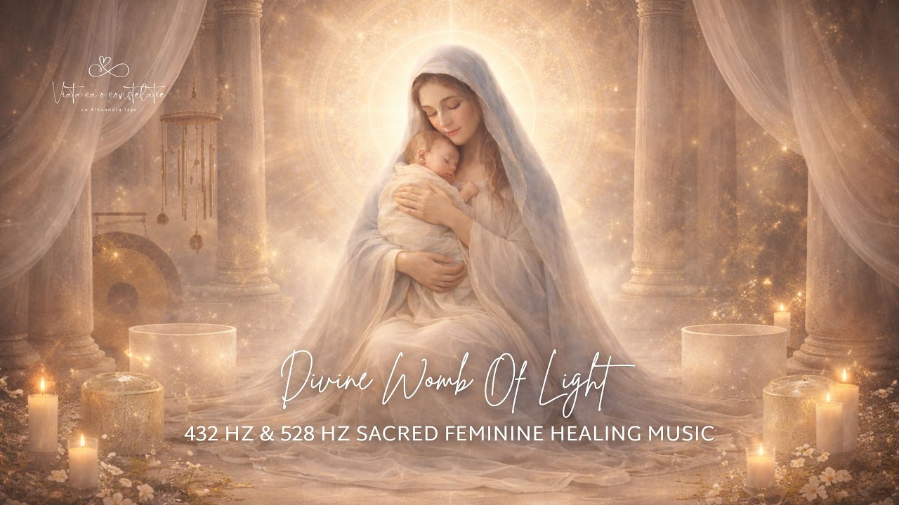 Temple of the Quiet Mother | 432 Hz & 528 Hz Divine Feminine Healing Sound Bath