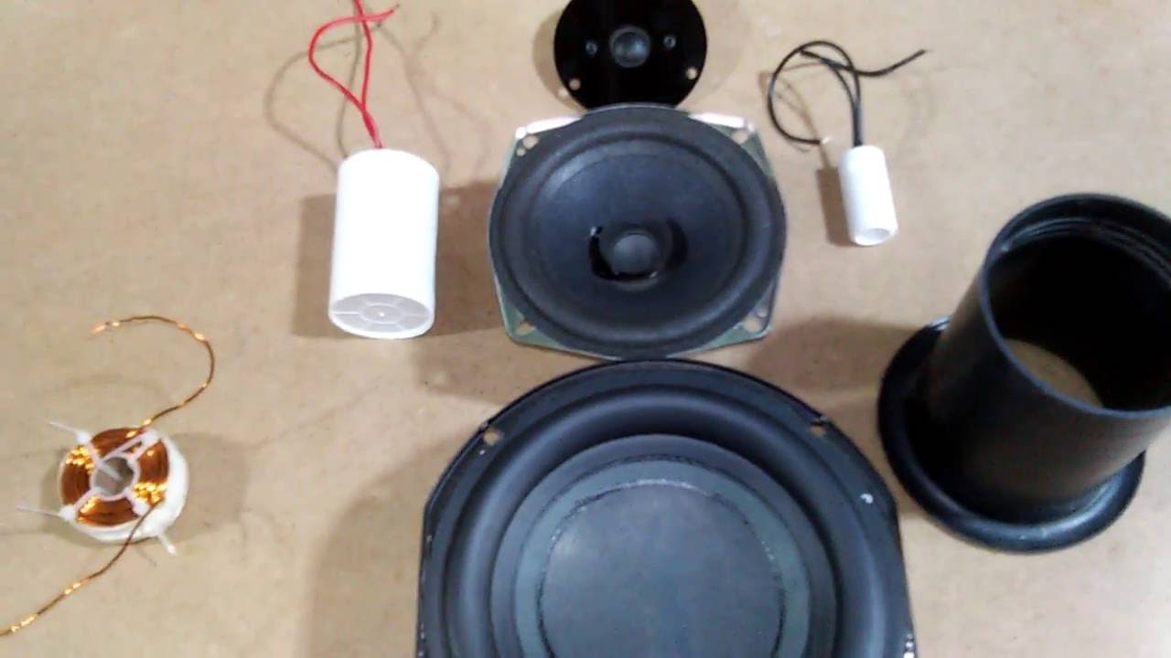 Como montar caixa 3 vias hi fi com todos os componentes