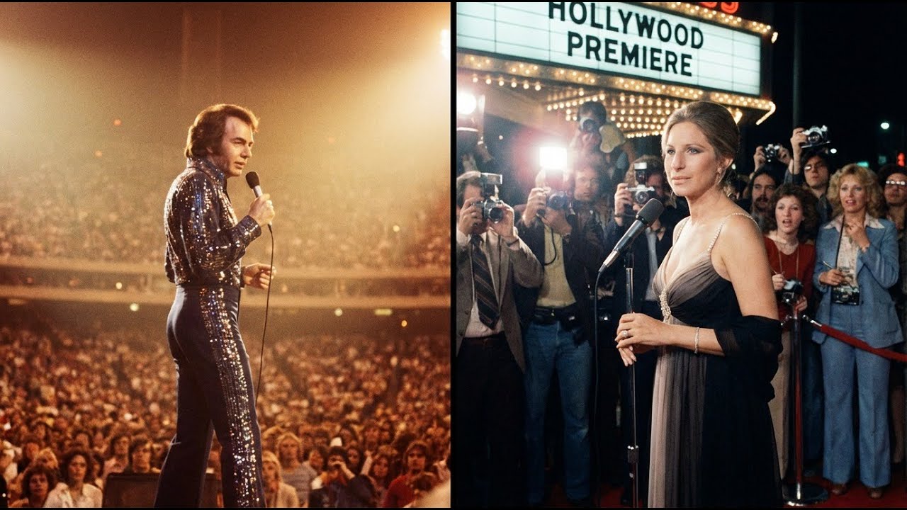 They hadn't spoken in years — Then Neil Diamond surprised Barbra on stage and she cried.