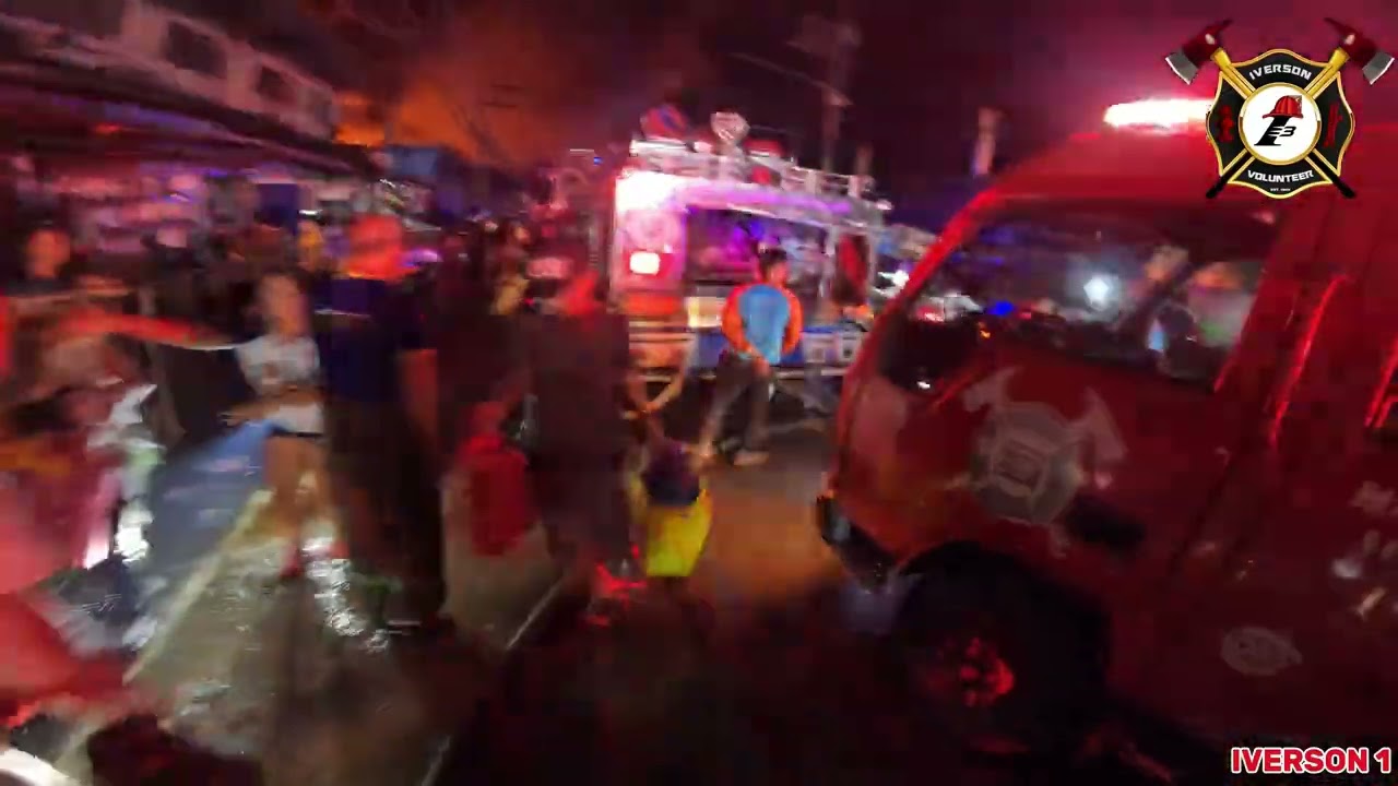 Task Force Alpha Residential Fire @Sitio 6 Catmon Malabon | Iverson Fire Rescue Volunteer |