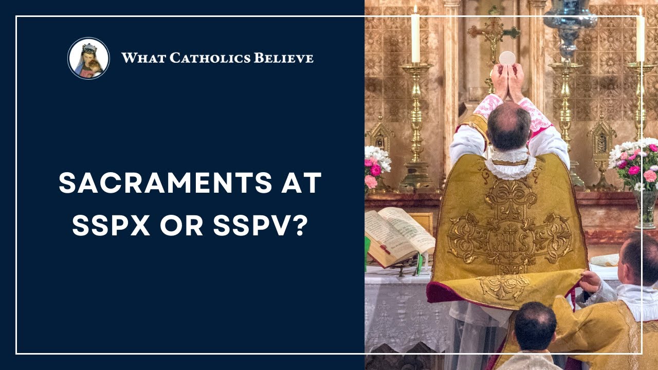 Могут ли члены SSPX причащаться в часовне SSPV?