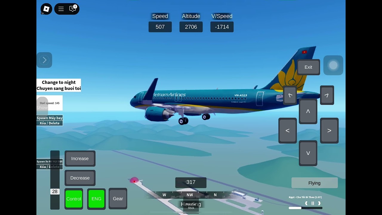 Mình chơi vietnamairlines Plams