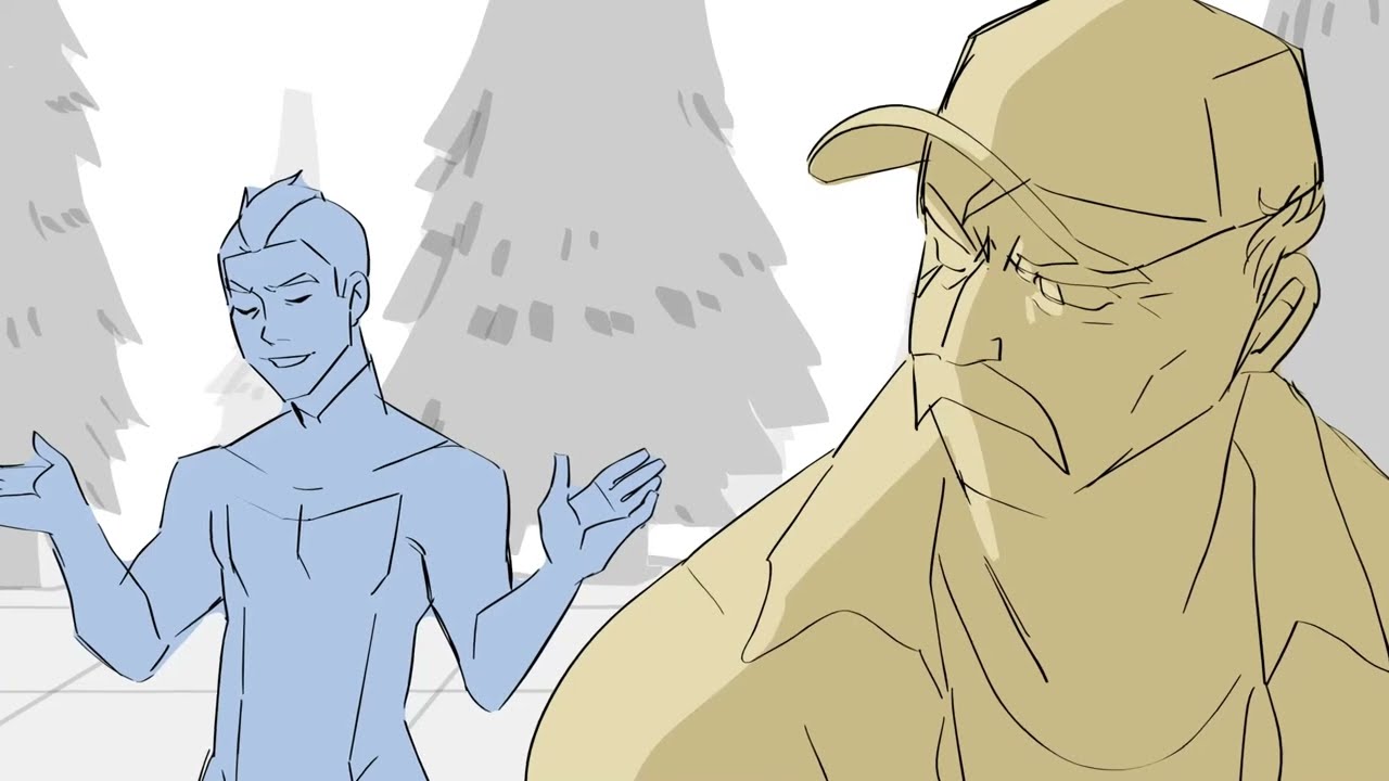 Mohawk Mark vs Carl (kind Conquest AU)