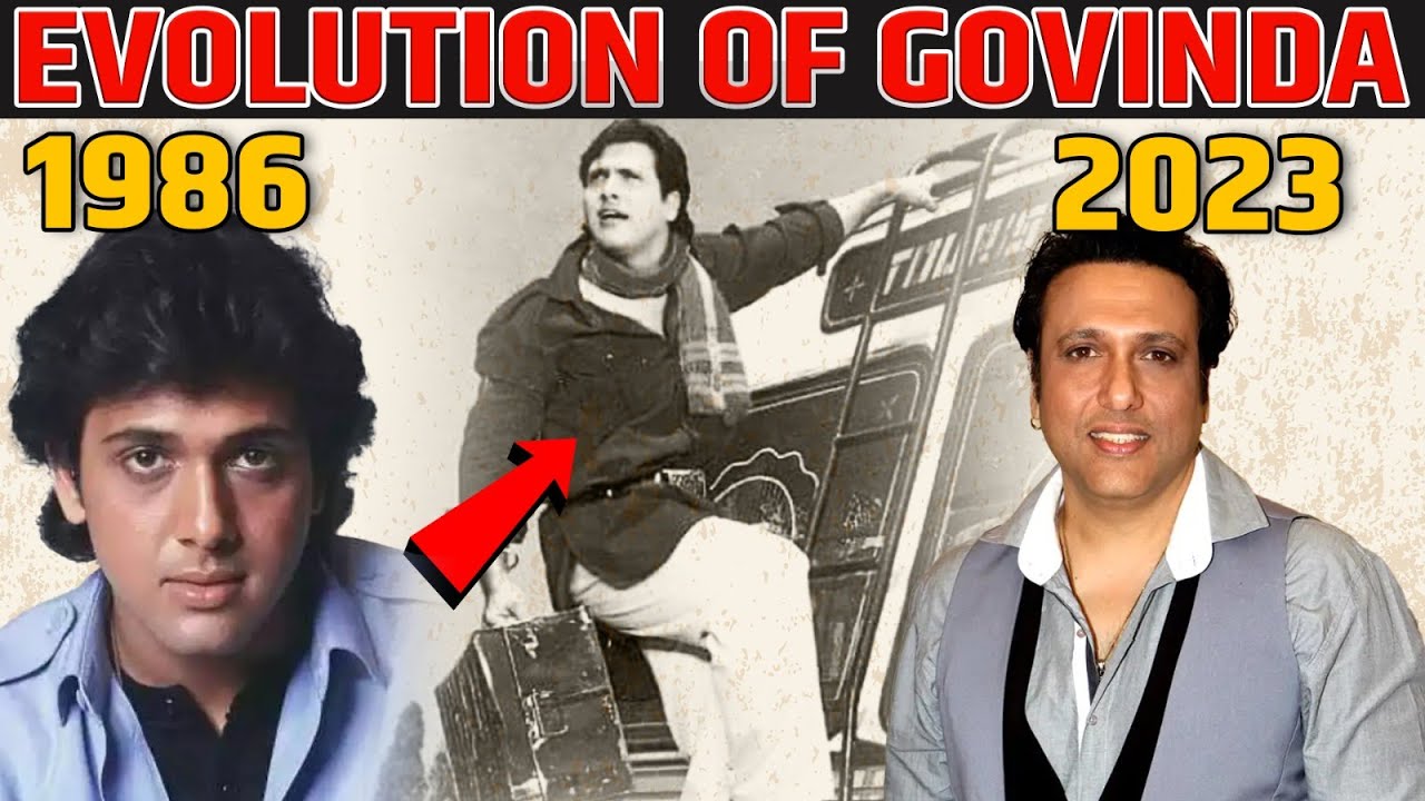 Evolution of Govinda (1986 - 2024) • From 