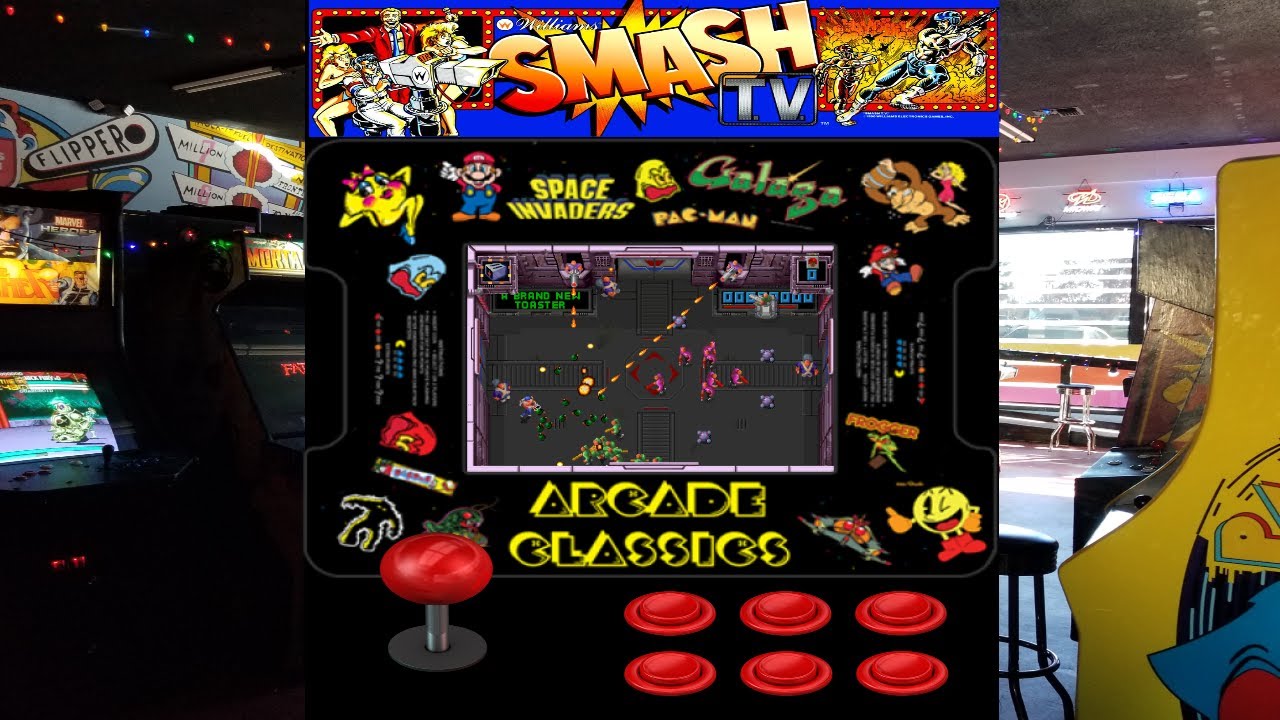 Smash T. V. Arcade 9 Credit Challenge