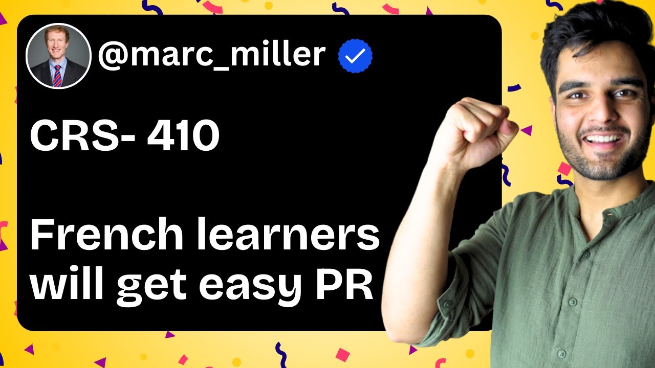 Great News | Latest French Draw for PR | How to start French as a beginner