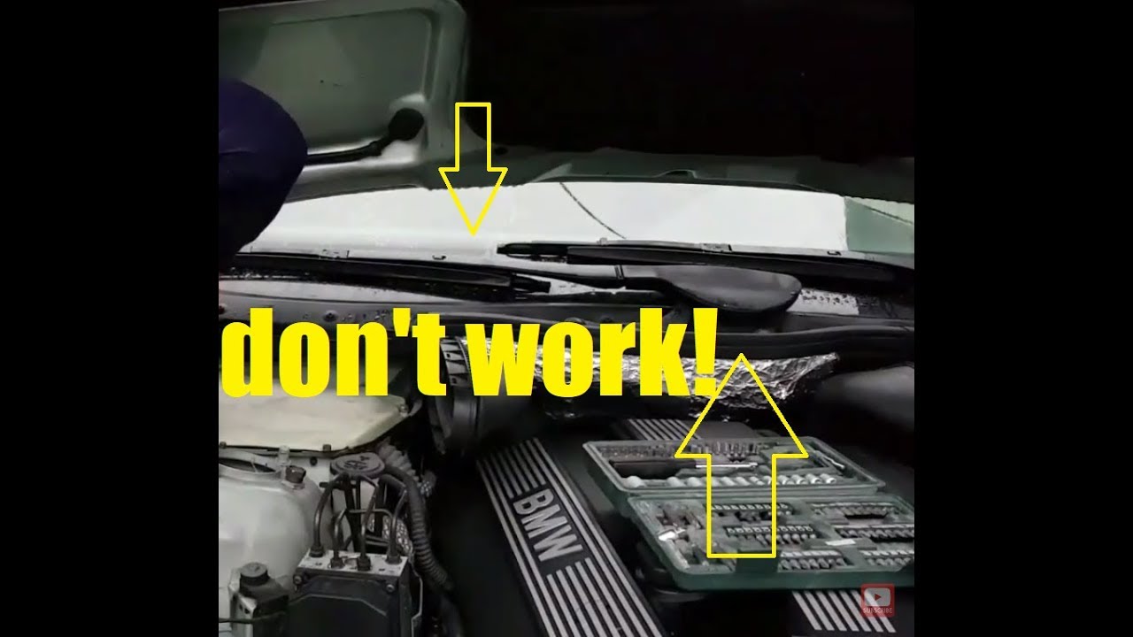 Как устранить проблему с неработающими дворниками на BMW