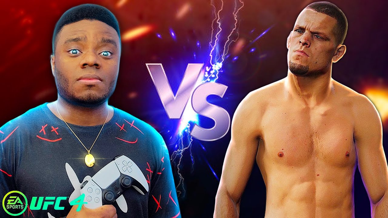 Facing The Absolute Best Nate Diaz Player In UFC 4