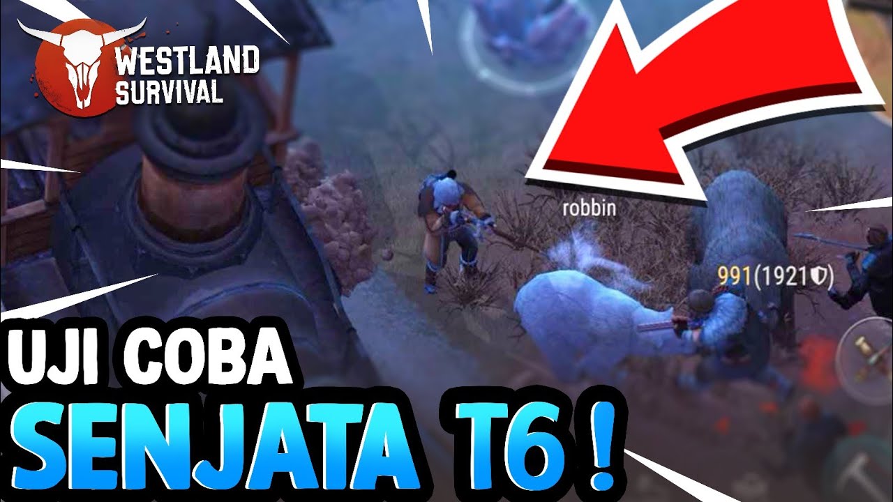 UJI COBA SENJATA T6 CUY MANTAP SEKALI!  | WESTLAND SURVIVAL INDONESIA