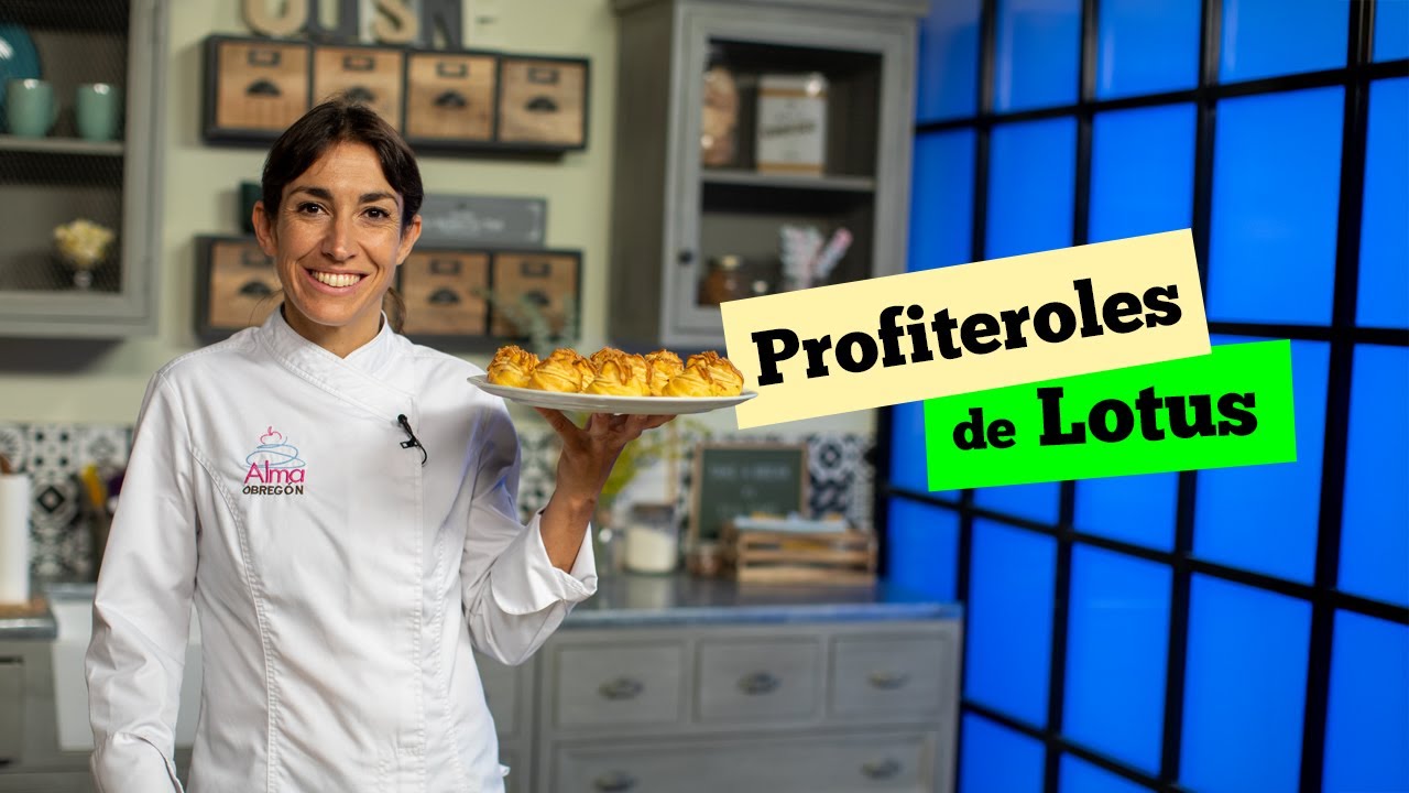 Profiteroles de Lotus