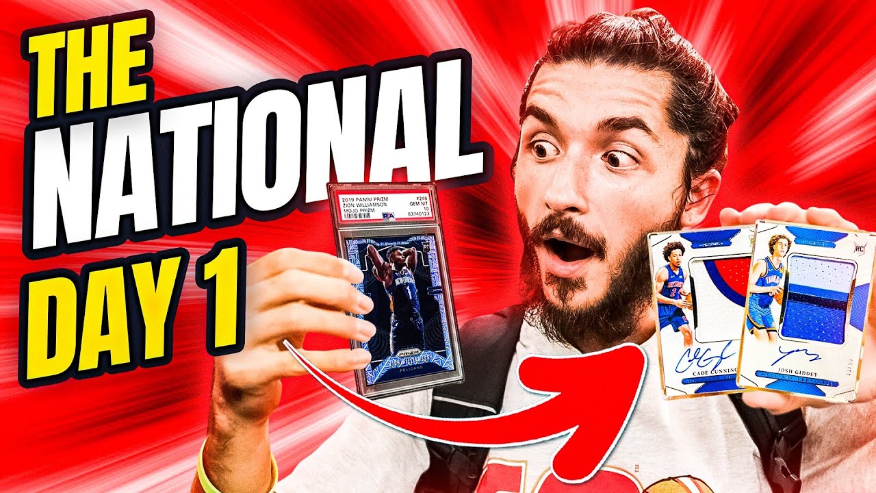 TRADING $50,000 WORTH OF SPORTS CARDS AT THE NATIONAL