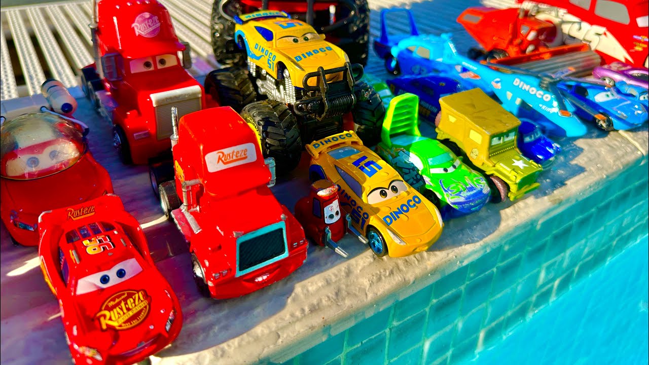 Disney Pixar Cars toys Review | Lightning McQueen, Finn McMissile, Mack, Doc Hudson,Cruz Ramirez