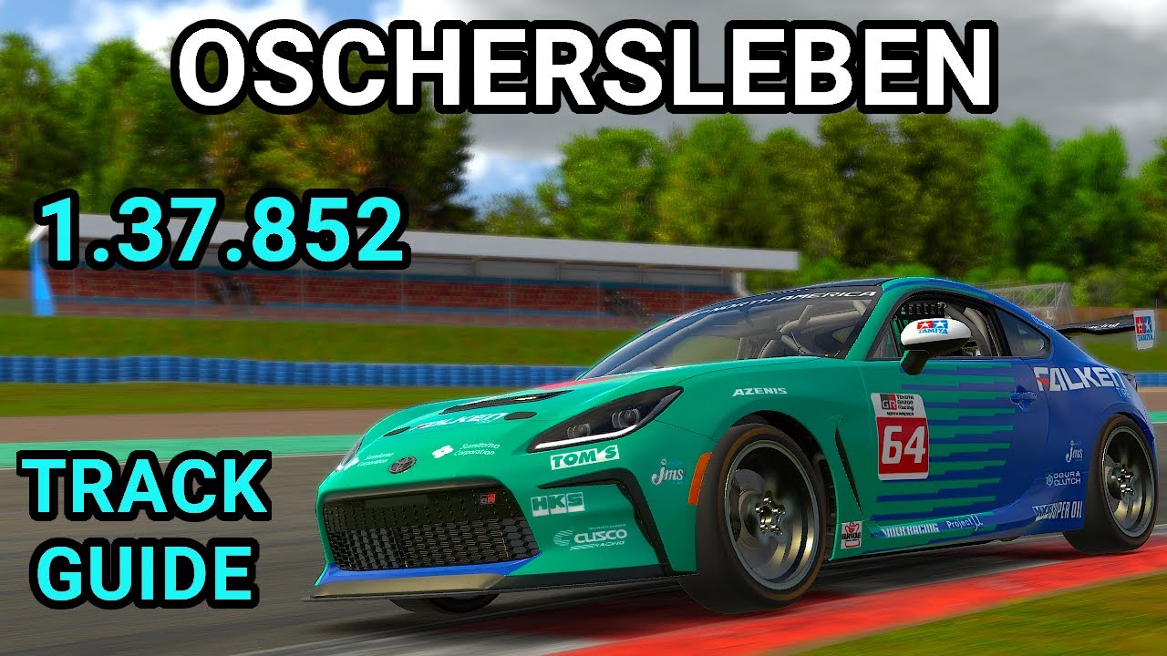 Руководство по трассе Motorsport Arena Ошерслебен Toyota GR86 iRacing