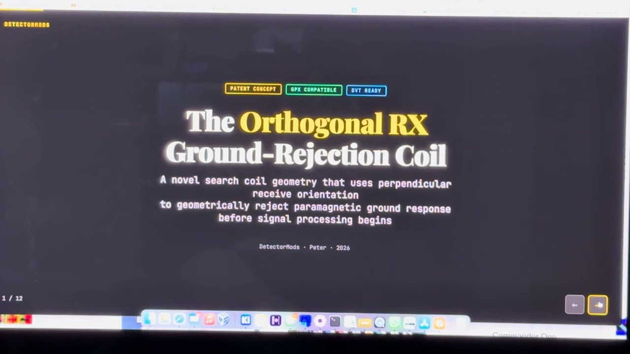 Ортогональный RX: новая ось дискриминации для детекторов золота на основе полиимида.