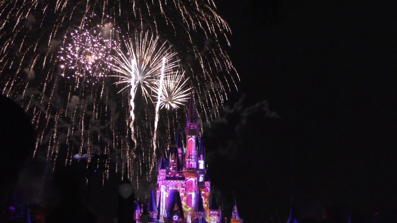 Happily Ever After Fireworks at Disney World Orlando. 20th June 2017