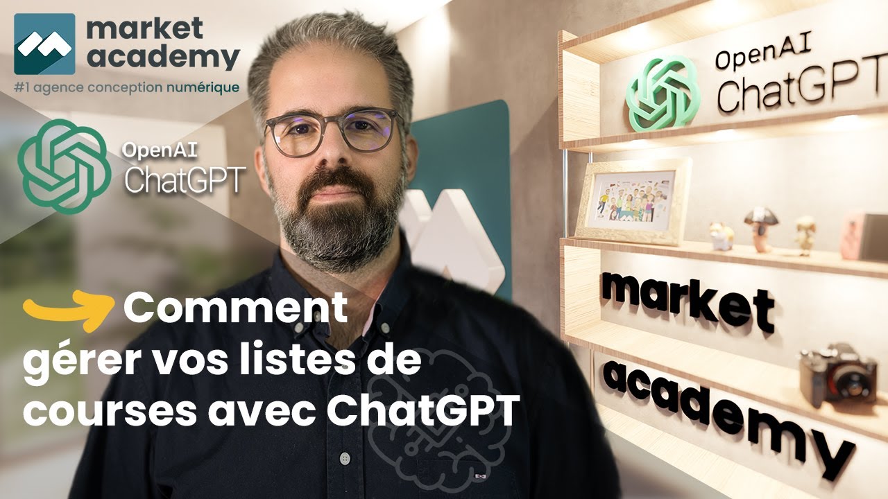 Utilisez ChatGPT pour mieux gérer sa liste de courses - IA - Market Academy