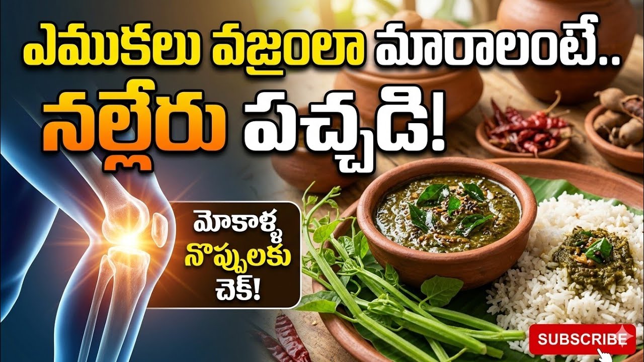 ఎముకల బలానికి అద్భుతమైన ఔషధం: లేత నల్లేరు పచ్చడిNalleru Pachadi for Bone Strength