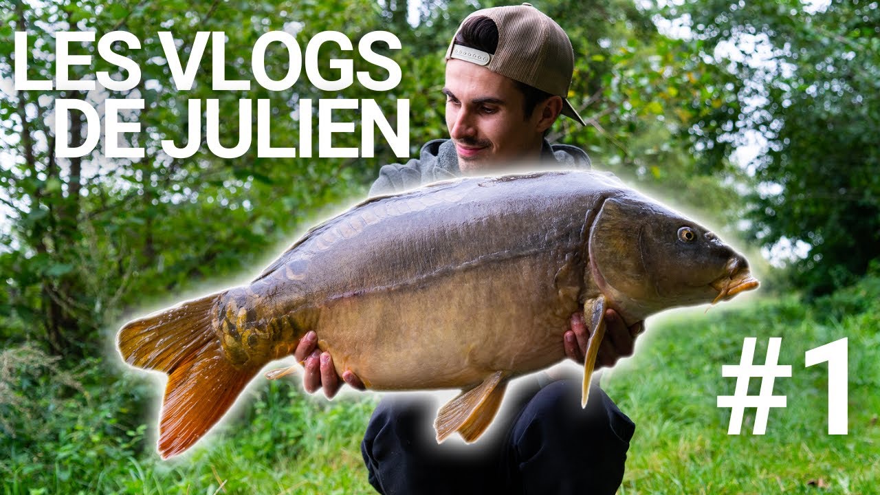 LES VLOGS DE JULIEN ( #1 ) Grosse SURPRISE lors d'une pêche d'obstacles ! - CAPERLAN Carp Fishing