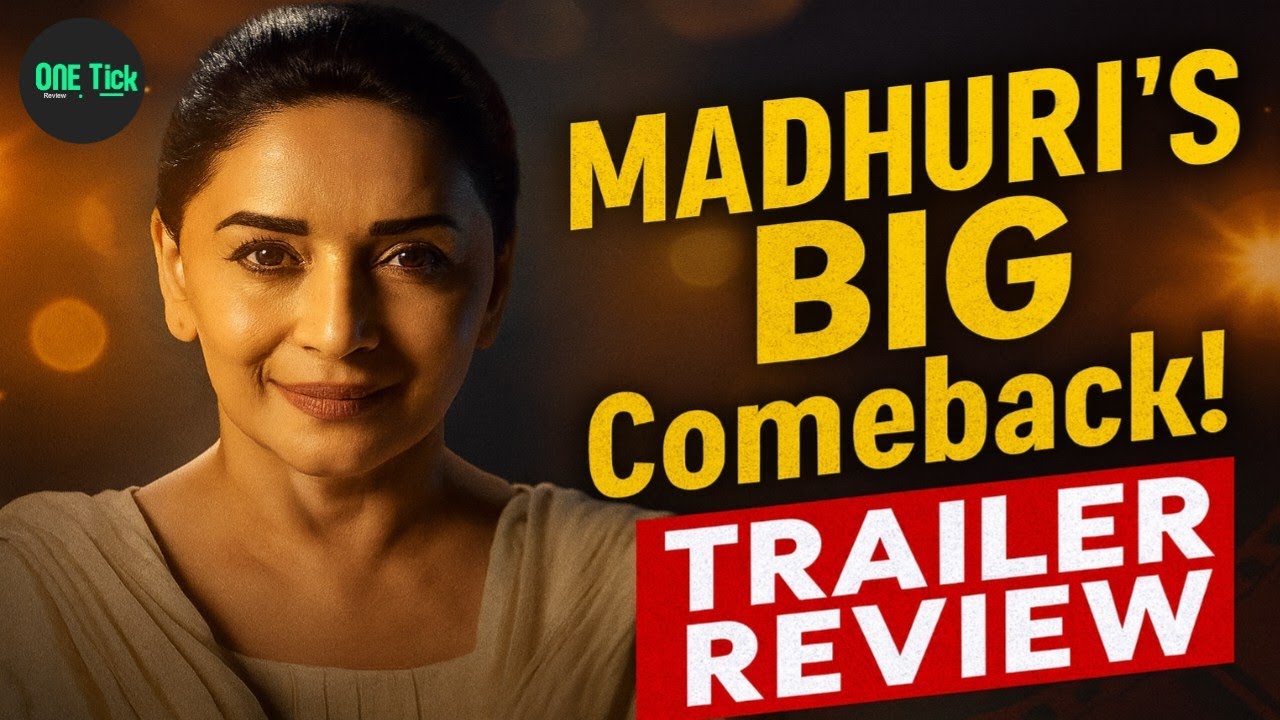 Mrs Deshpande Trailer Review | Madhuri Dixit Comeback 2025 | Emotional & Powerful Story Breakdown