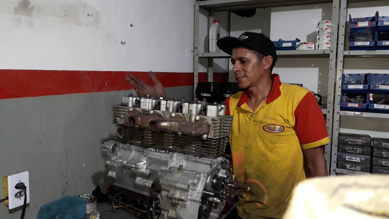 Montando o motor da Riva 600cc