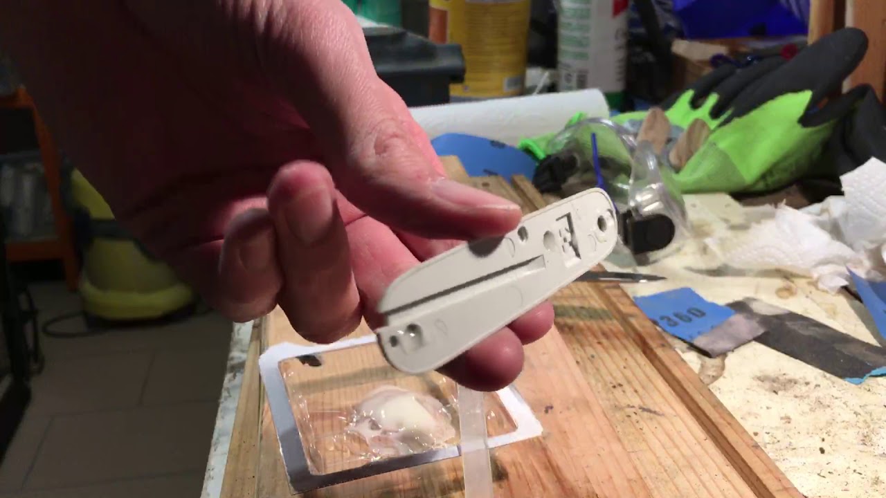 Victorinox gebrauchte Schalen montieren