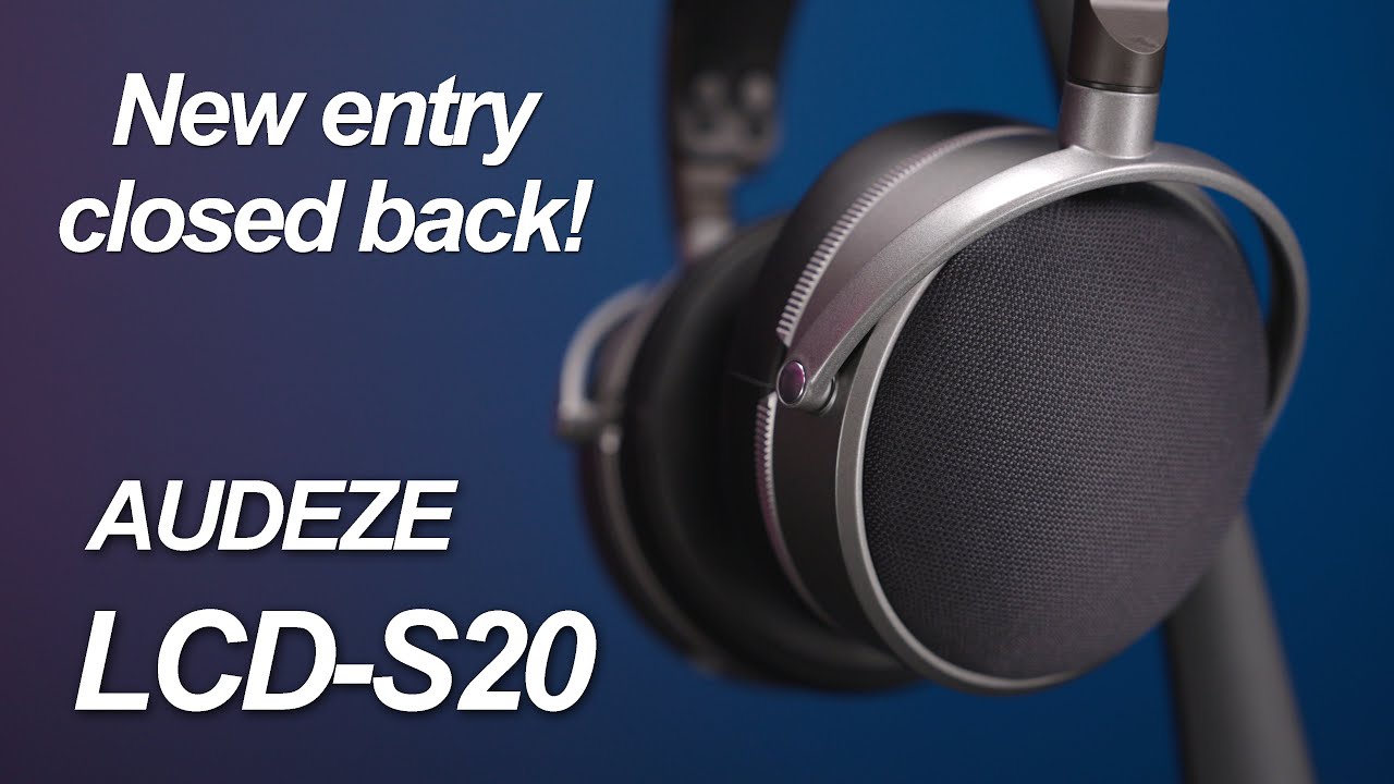 NEW Audeze LCD-S20 Headphone Review - Bass with S.L.A.M.
