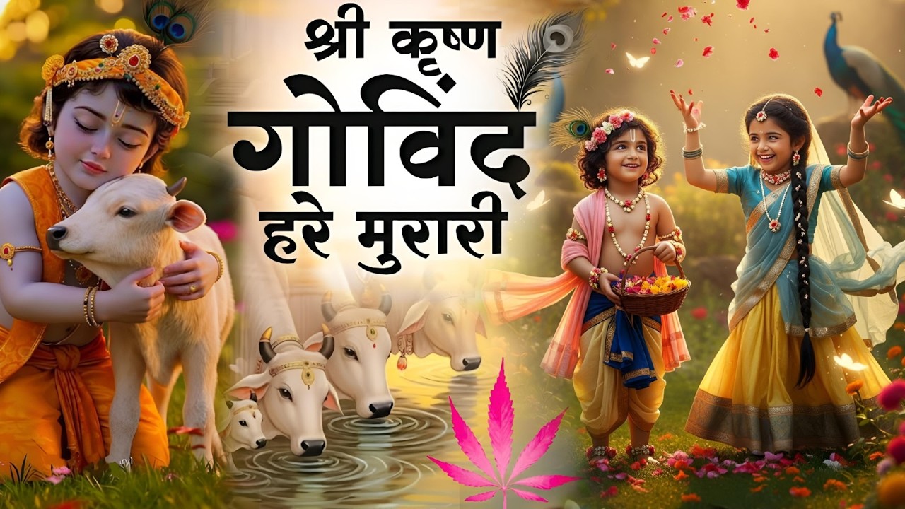 श्री कृष्णा गोविन्द हरे | Shri Krishna Govind Hare Murari | Krishan Bhajan 2026 #krishnabhajan