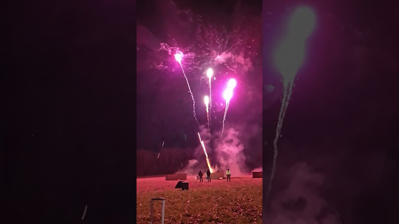 Christmas fireworks 2025