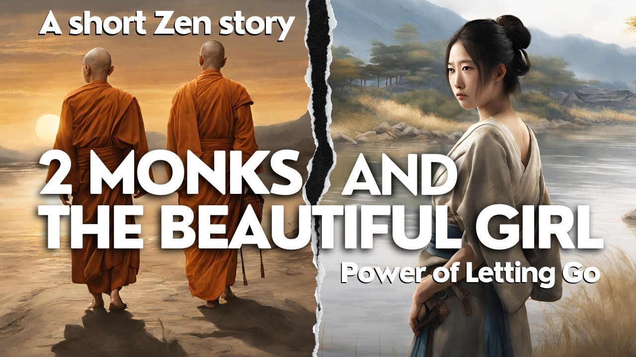Zen Story: The Two Monks and the Beautiful Girl | Inspirational Zen Wisdom Tale | Zen Master Story