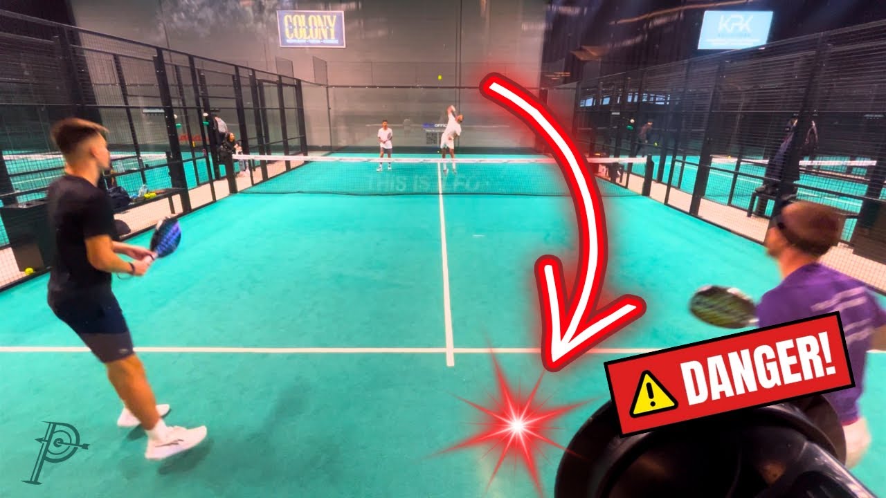 I Played A Padel Match Against The UK’s BIGGEST smasher… (R.I.P) 