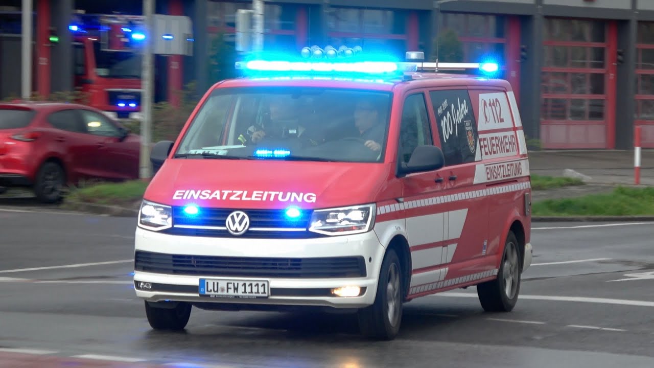 [Gruß vom Einsatzleiter] - ELW 1 + Löschzug BF Ludwigshafen FW 1
