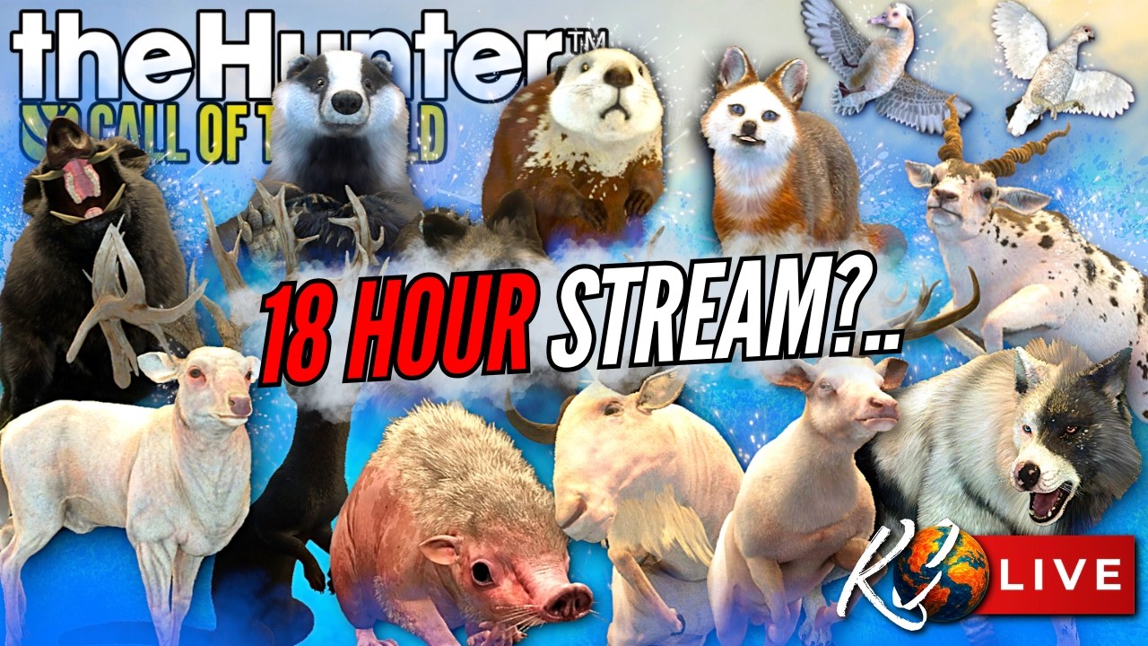 🔴*18 HOUR STREAM?!* CotW Boar GO Grind, Trophy Hunts & Lodge Tours! ARC Raiders & MORE!