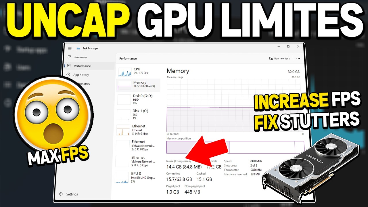 Fix VRAM Limits & GPU Bottlenecks - Fix Low GPU Utilization & Low FPS