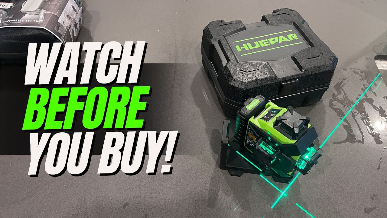 Is it WORTH it? - Huepar Laser Level 3 x 360 Self-Leveling Cross Line Laser Review