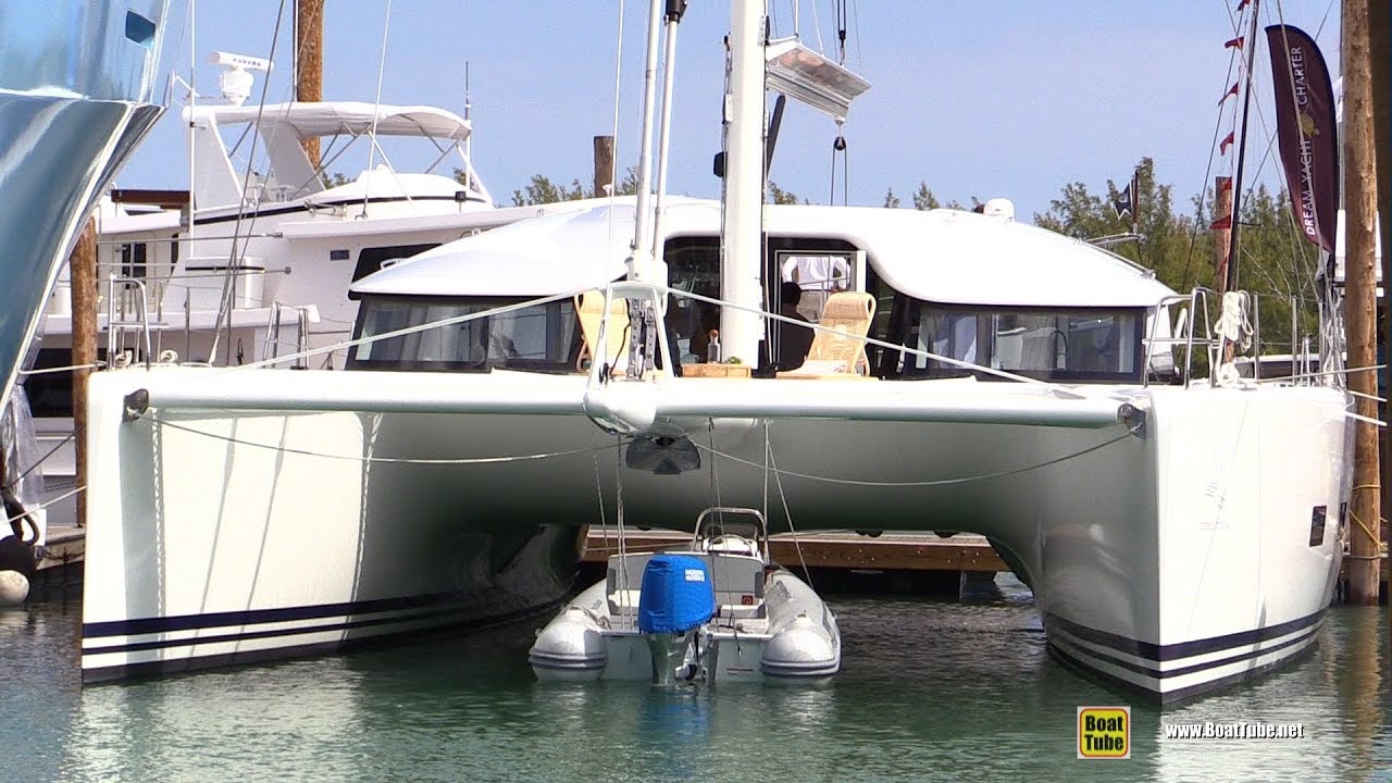 2019 Ocean Explorer 60 Sail Catamaran - Deck and Interior Walkthrough - 2019 Miami Boat Show