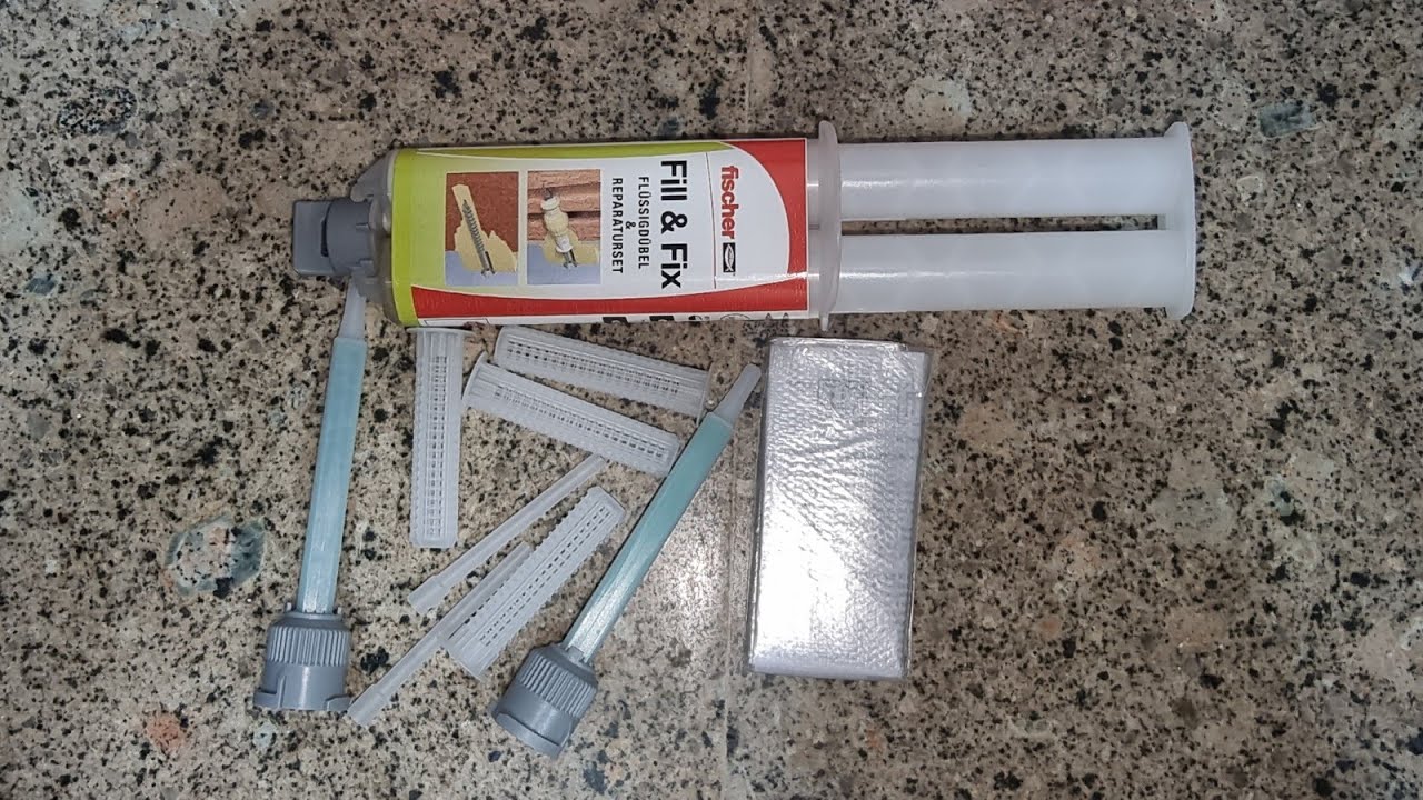 معجون فيشر ...فيل & فيكس العجيب💪💪💪 Fischer Fill & Fix