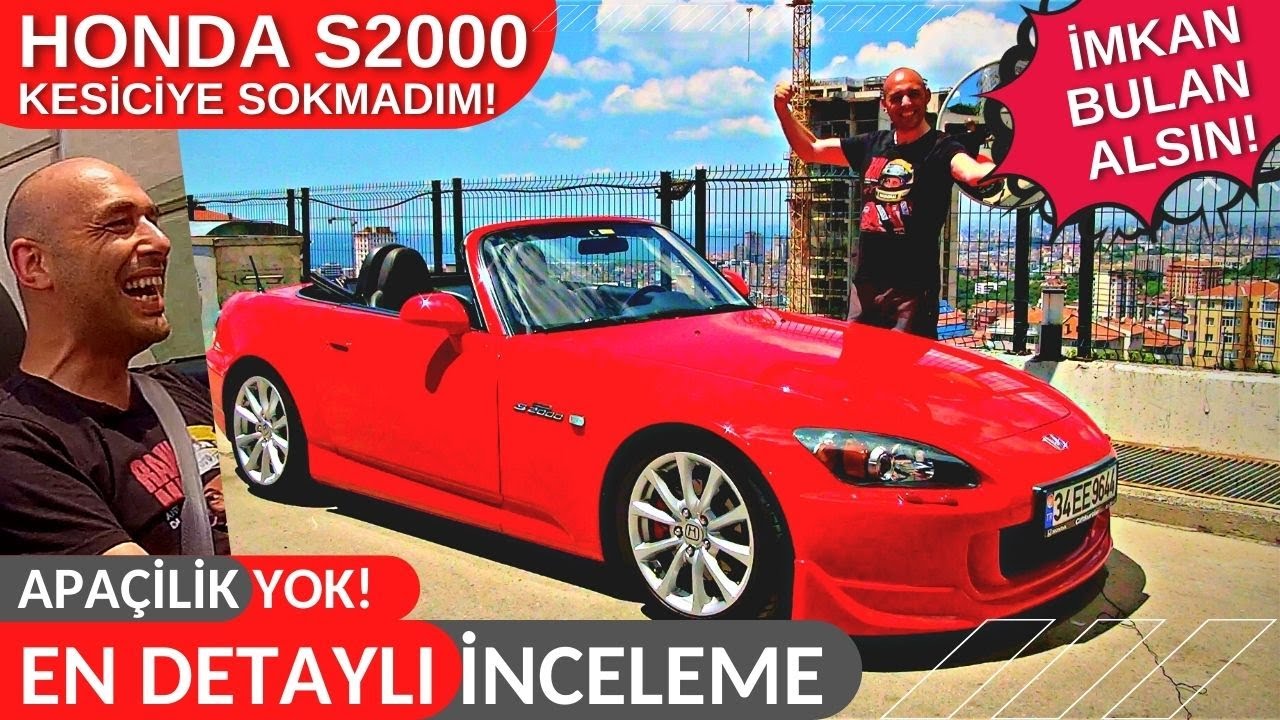 Honda S2000 (2008) / Youtube'da drift atılmadan tamamlanan tek inceleme videosu :)