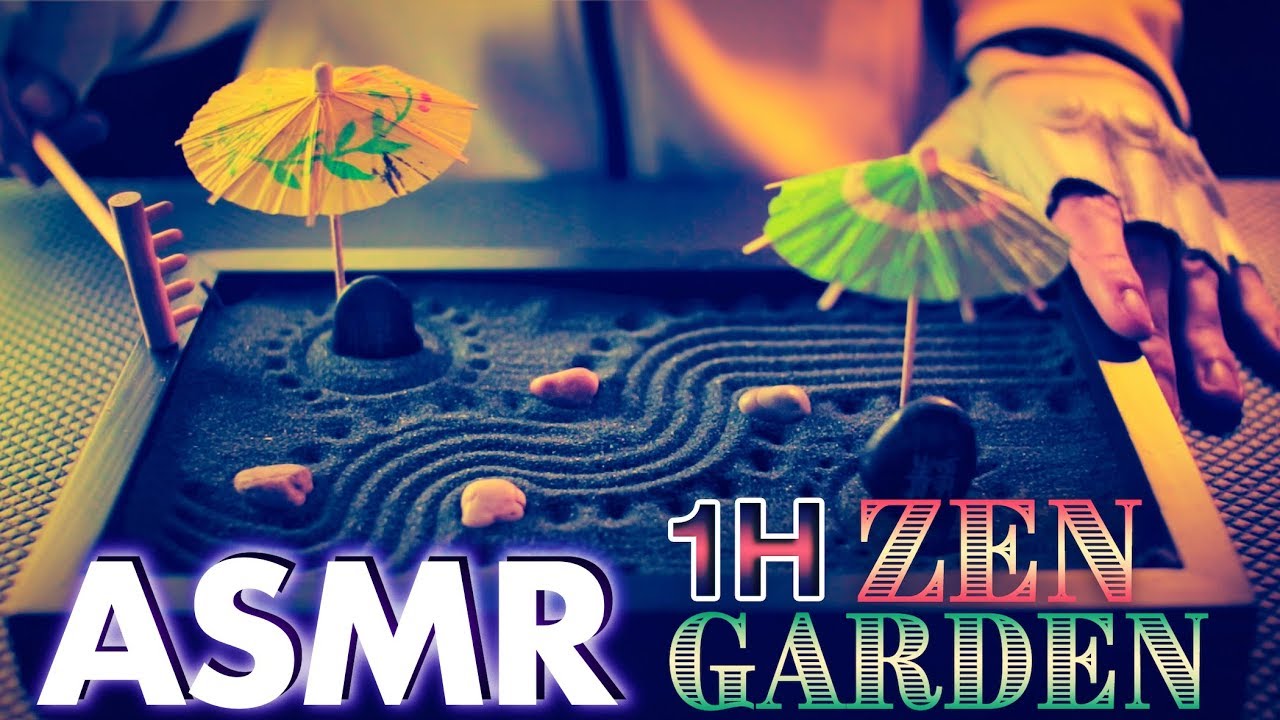 ASMR Zen Garden (1 Hour) 💤NO TALKING for SLEEP