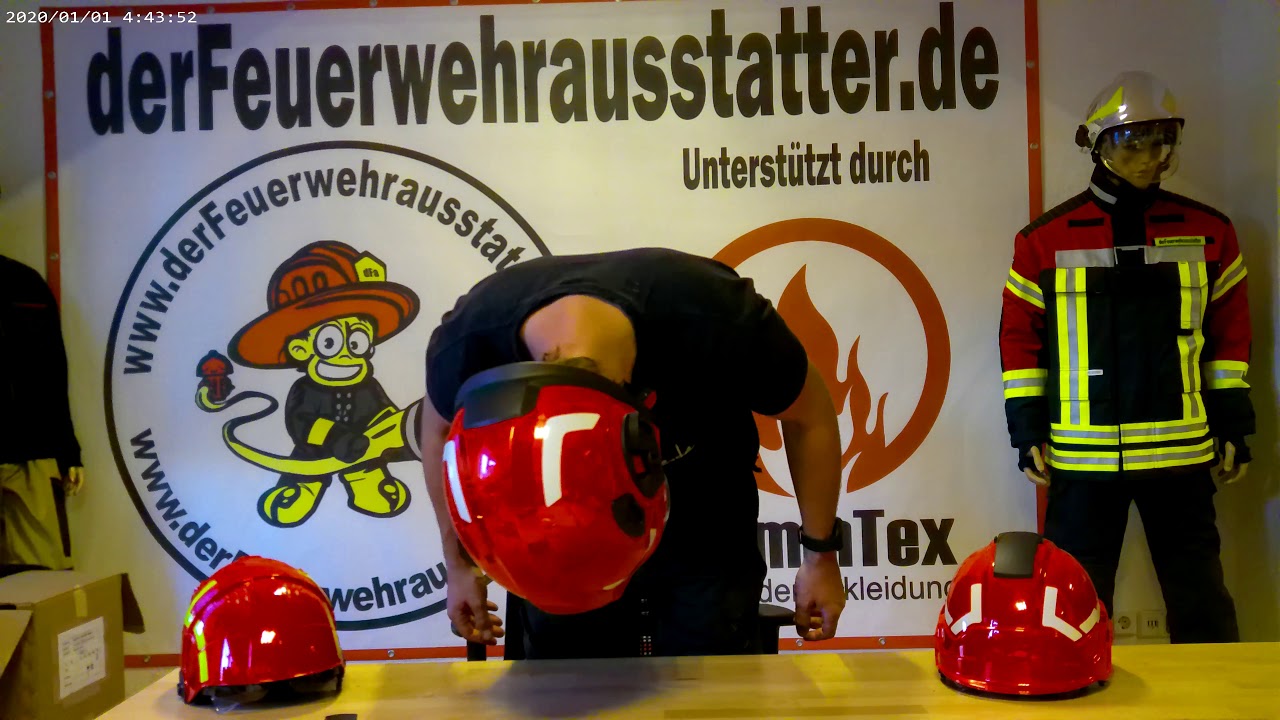 der neue PAB Fire 05 Feuerwehrhelm