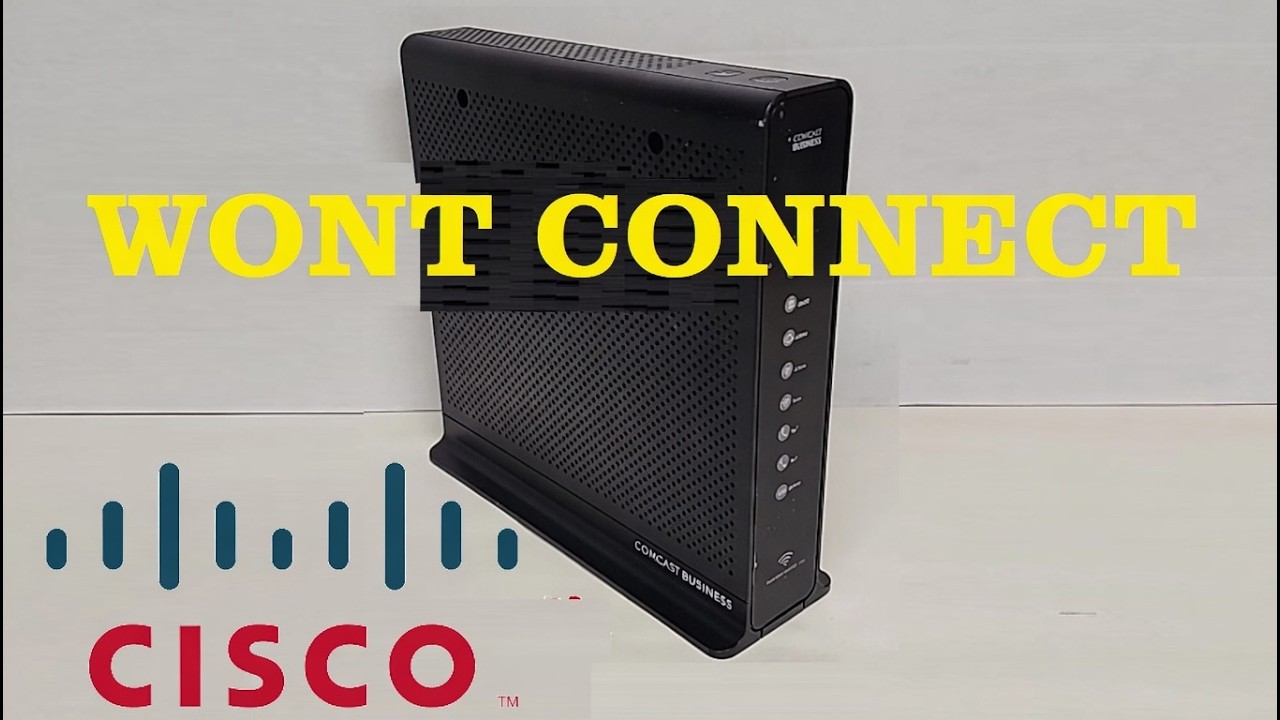 How to Fix Any Cisco Modem or Router Not Connecting to Internet (Easy Guide)