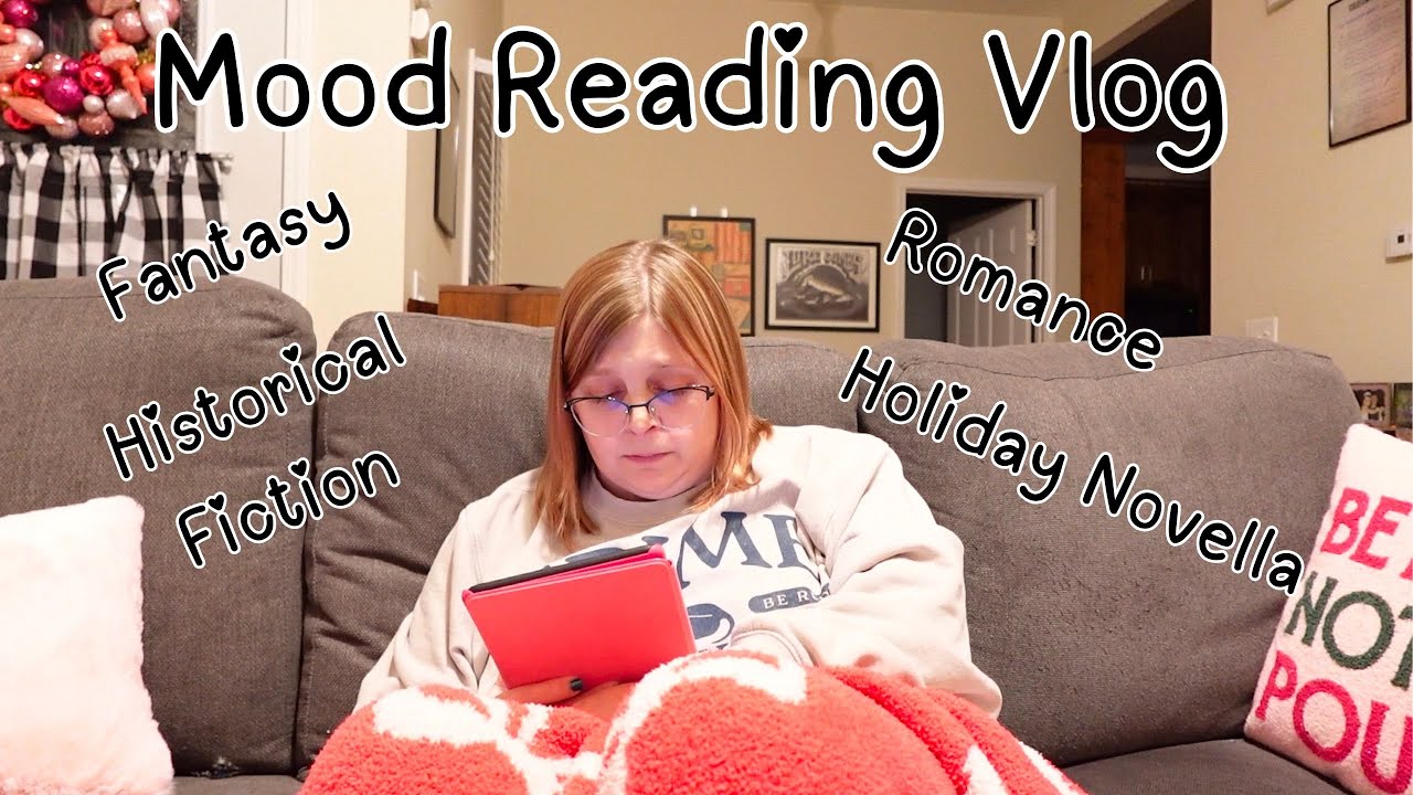 Lets Mood Read! Read with me for a Week Reading vlog!