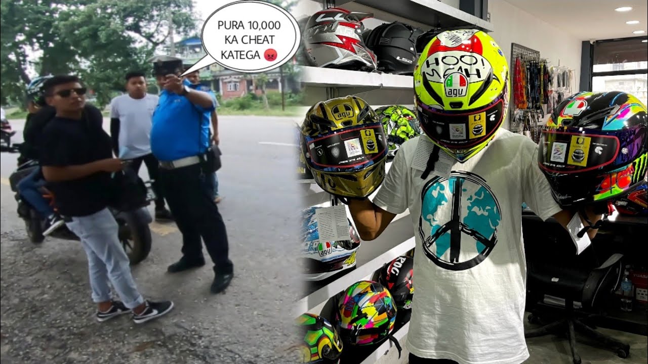 Finally Hamari Bike Chut Gayi Lekin ? | Agv Helmet Price 💵 Revealed !!
