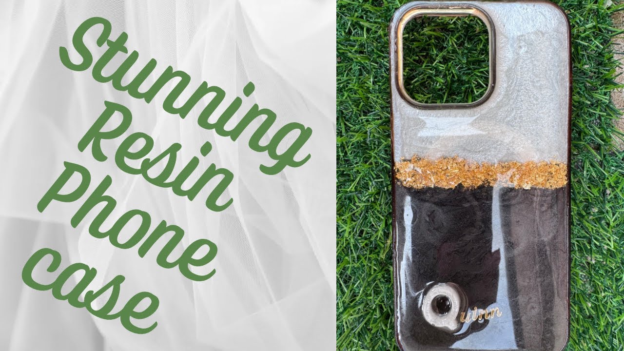 How to Make a Stunning Resin Phone Case at Home | Resin Art Tutorial 💖